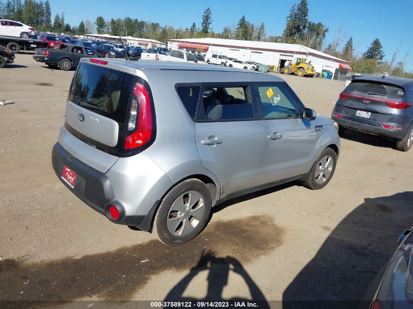 2015 KIA SOUL BASE - KNDJN2A24F7770669