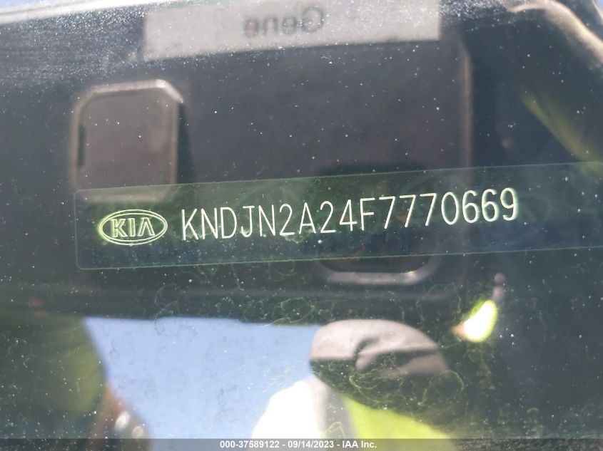 2015 KIA SOUL BASE - KNDJN2A24F7770669