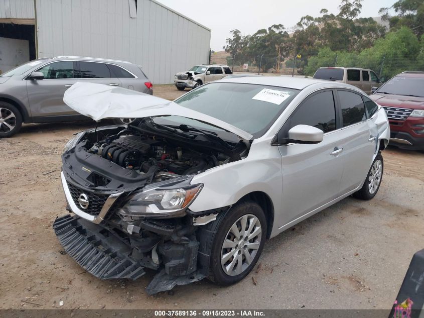 2016 NISSAN SENTRA SV - 3N1AB7AP8GY221836