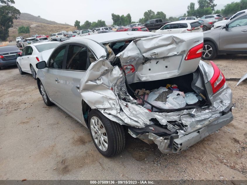 2016 NISSAN SENTRA SV - 3N1AB7AP8GY221836