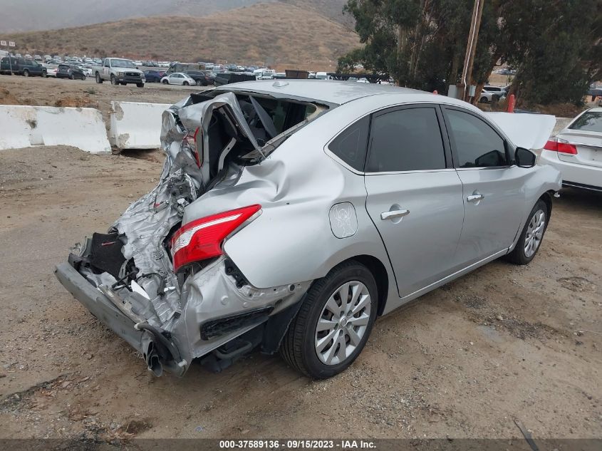 2016 NISSAN SENTRA SV - 3N1AB7AP8GY221836