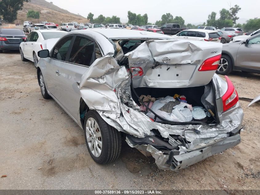 2016 NISSAN SENTRA SV - 3N1AB7AP8GY221836