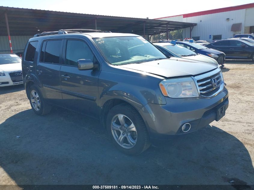 2013 HONDA PILOT EX-L - 5FNYF3H53DB029681