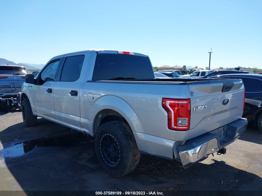VIN 1FTEW1CF3HKC46891 2017 FORD F-150 XL/XLT/LARIAT