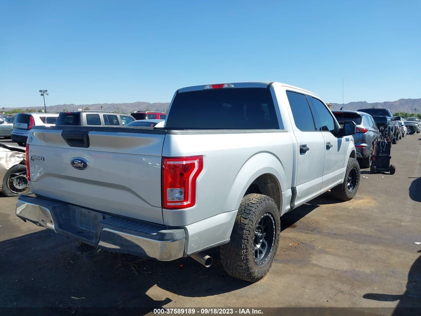 VIN 1FTEW1CF3HKC46891 2017 FORD F-150 XL/XLT/LARIAT