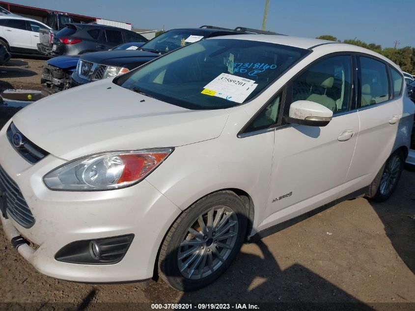 2014 FORD C-MAX HYBRID SEL - 1FADP5BUXEL510135