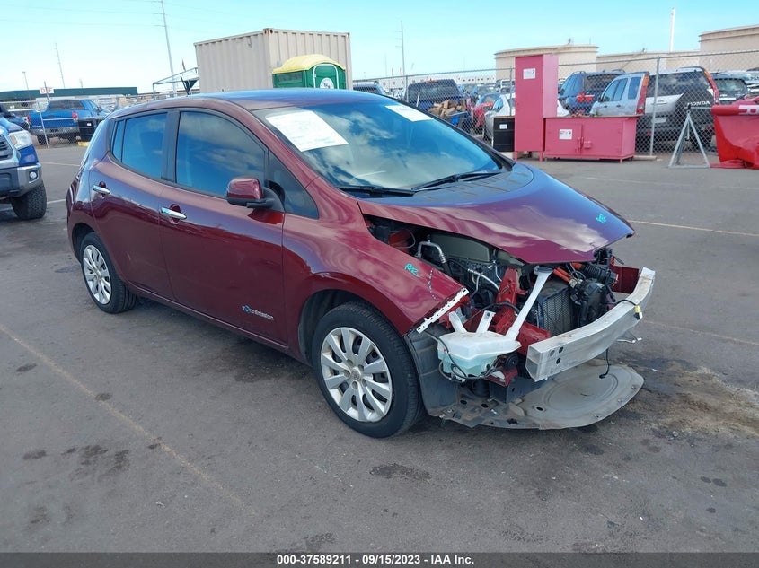 VIN 1N4BZ0CP1HC307135 2017 NISSAN LEAF S