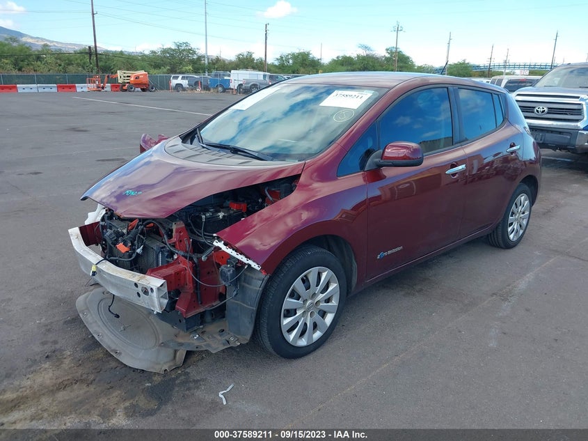VIN 1N4BZ0CP1HC307135 2017 NISSAN LEAF S