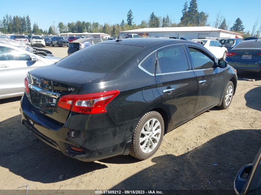 2019 NISSAN SENTRA SV - 3N1AB7APXKL628420