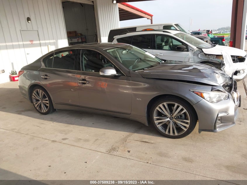 VIN JN1EV7AR8JM440087 2018 INFINITI Q50 3.0T SPORT