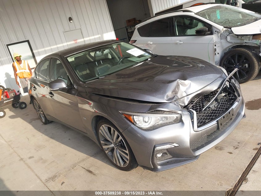 VIN JN1EV7AR8JM440087 2018 INFINITI Q50 3.0T SPORT