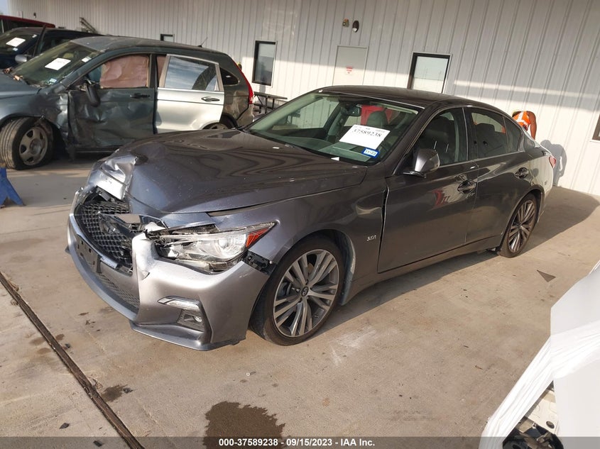 VIN JN1EV7AR8JM440087 2018 INFINITI Q50 3.0T SPORT