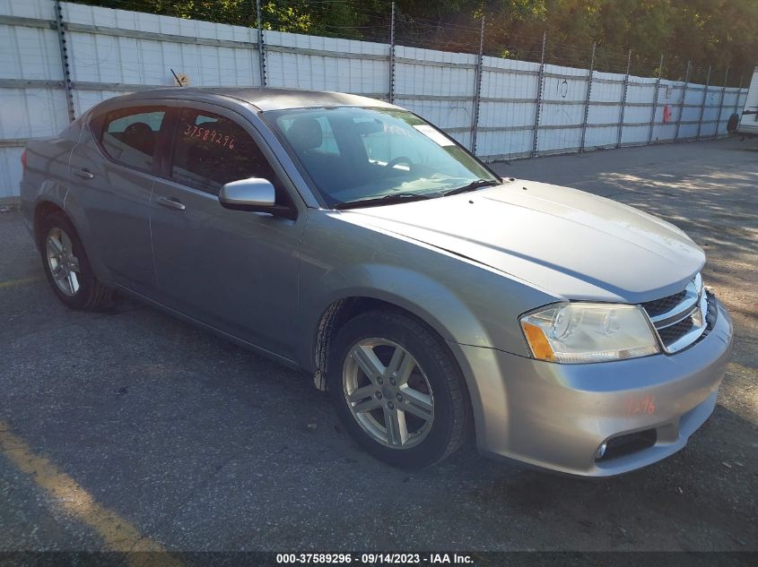 2013 DODGE AVENGER SXT - 1C3CDZCB6DN596599