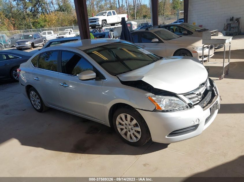 2013 NISSAN SENTRA SV - 1N4AB7AP3DN909285