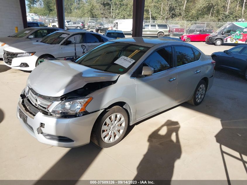 2013 NISSAN SENTRA SV - 1N4AB7AP3DN909285