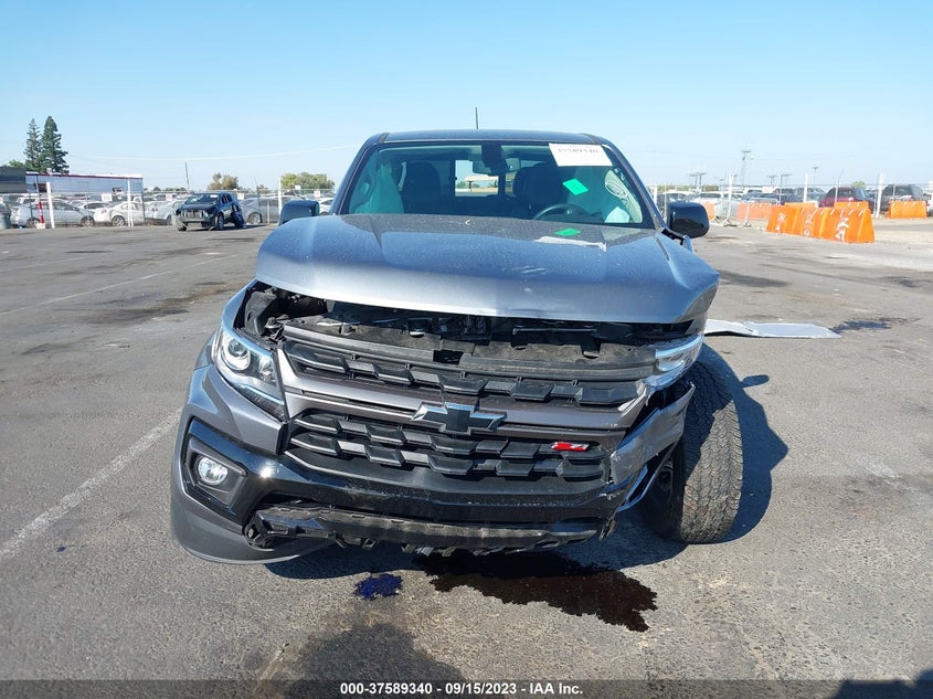 VIN 1GCGTDEN1N1152646 2022 CHEVROLET COLORADO 4WD Z71