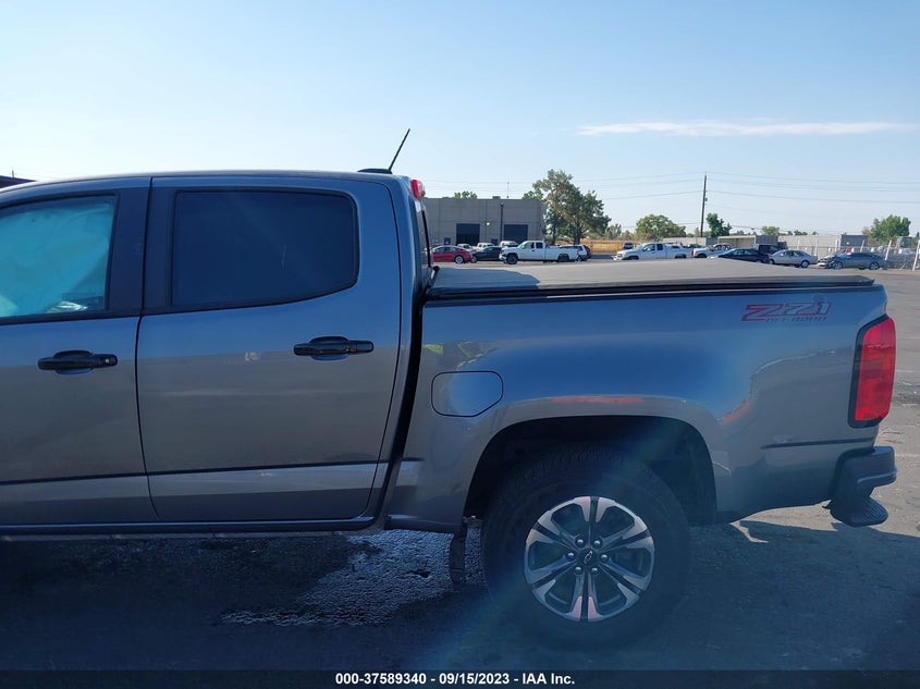 VIN 1GCGTDEN1N1152646 2022 CHEVROLET COLORADO 4WD Z71