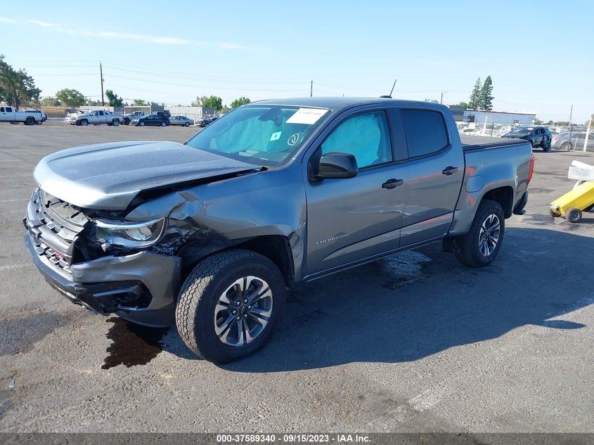 VIN 1GCGTDEN1N1152646 2022 CHEVROLET COLORADO 4WD Z71