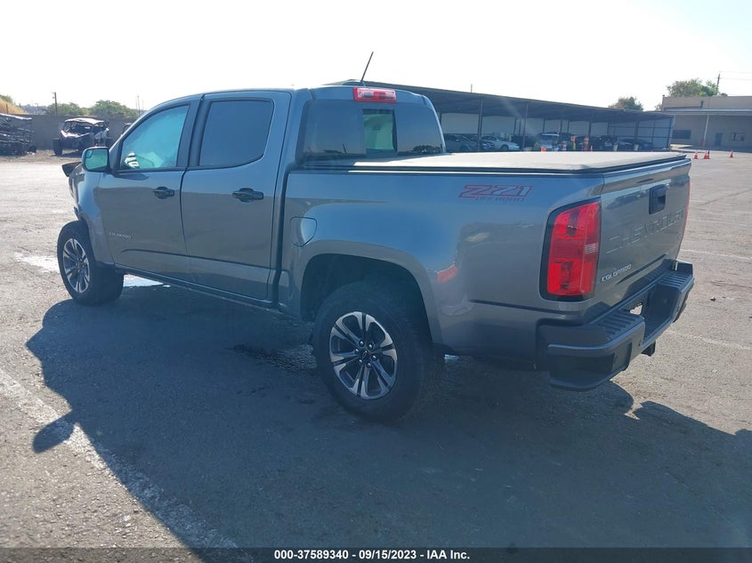 VIN 1GCGTDEN1N1152646 2022 CHEVROLET COLORADO 4WD Z71