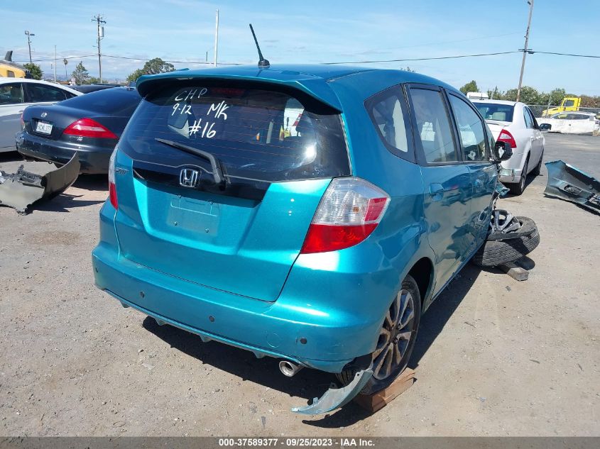 2013 HONDA FIT SPORT - JHMGE8H66DC030582