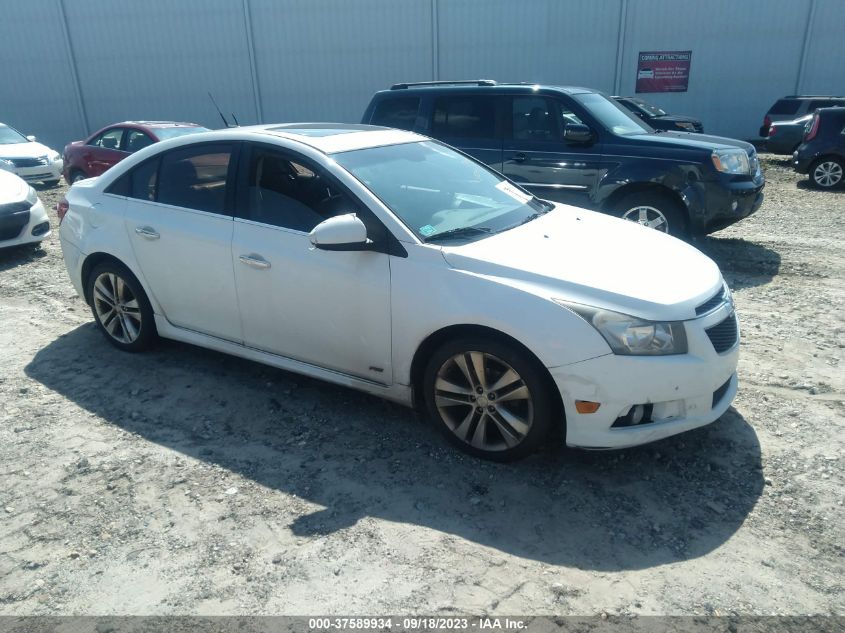 2014 CHEVROLET CRUZE LTZ - 1G1PG5SB3E7245064