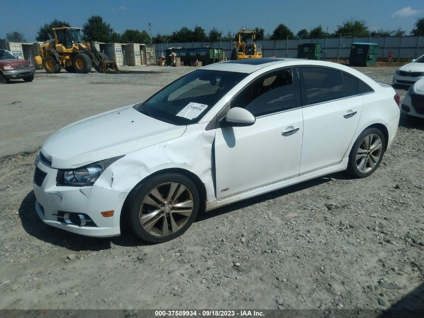 2014 CHEVROLET CRUZE LTZ - 1G1PG5SB3E7245064