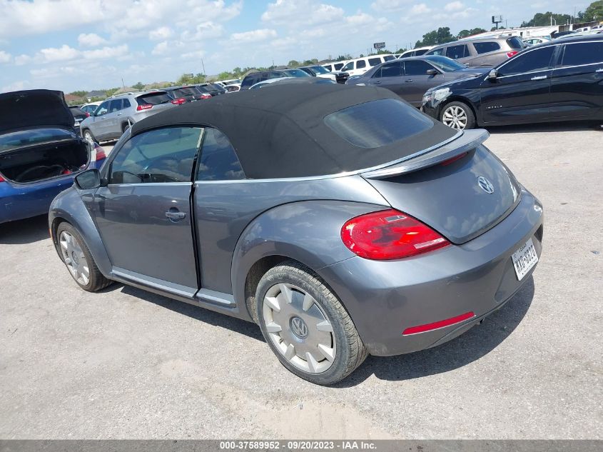 2013 VOLKSWAGEN BEETLE CONVERTIBLE 2.5L W/SOUND/NAV 3VW5X7AT6DM802765
