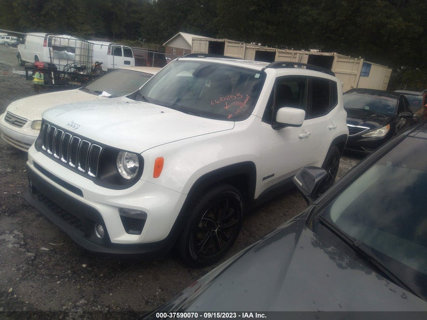 VIN ZACNJABB5LPL60853 2020 JEEP RENEGADE LATITUDE