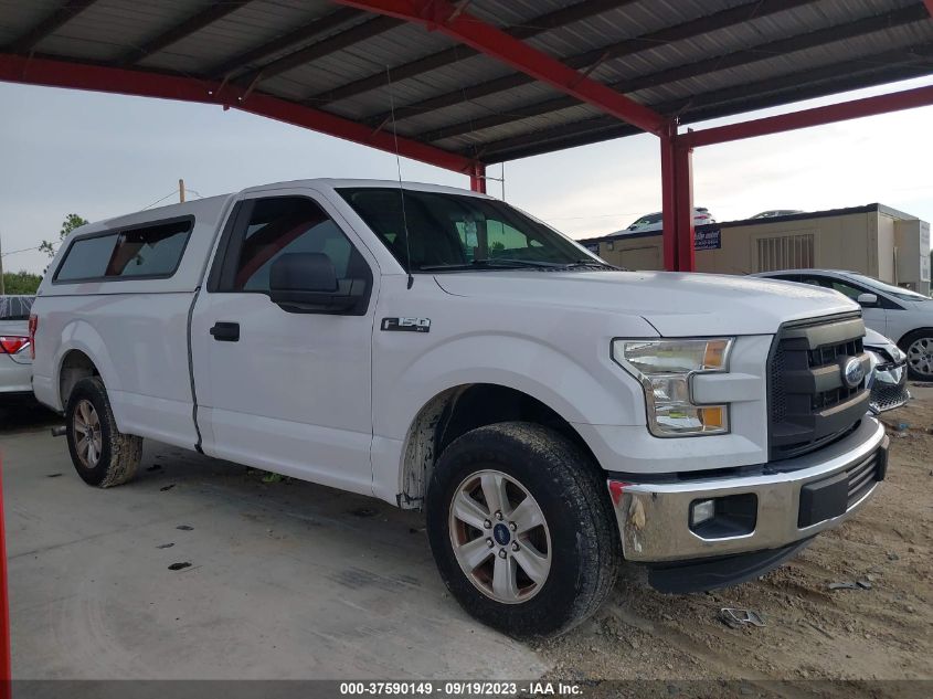 2016 FORD F-150 XL/XLT - 1FTMF1C86GKE26913