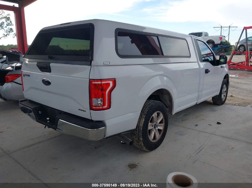 2016 FORD F-150 XL/XLT - 1FTMF1C86GKE26913