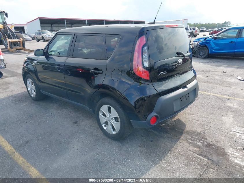2015 KIA SOUL BASE - KNDJN2A24F7810961