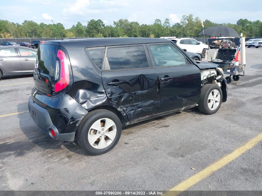 2015 KIA SOUL BASE - KNDJN2A24F7810961