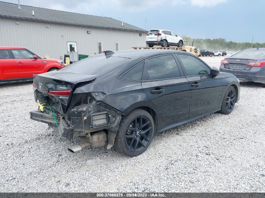 2022 HONDA CIVIC SEDAN SPORT - 2HGFE2F51NH598338