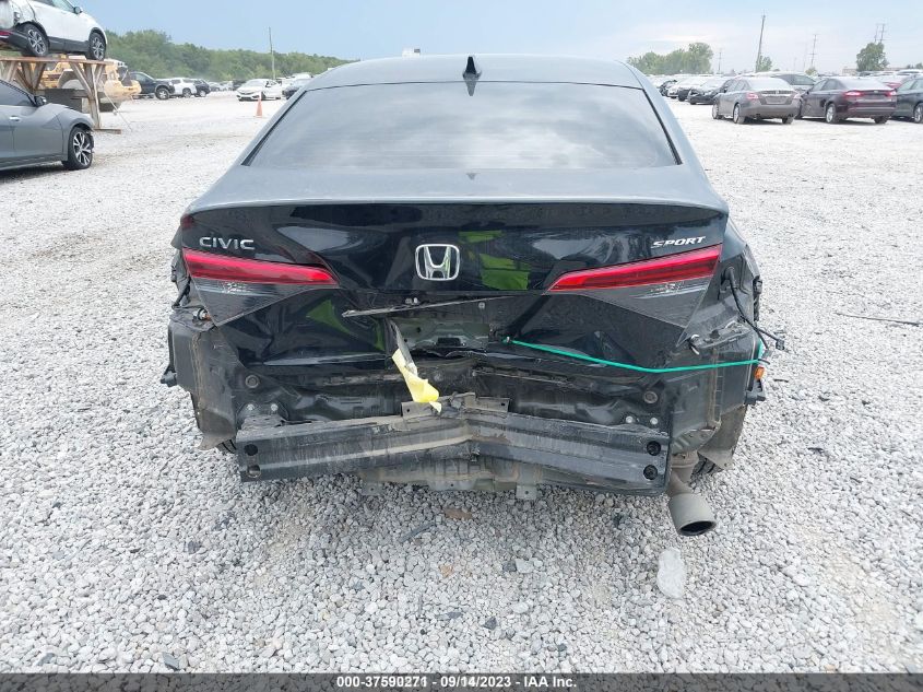 2022 HONDA CIVIC SEDAN SPORT - 2HGFE2F51NH598338