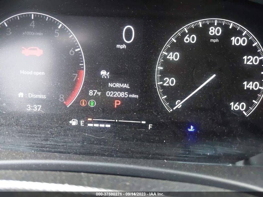 2022 HONDA CIVIC SEDAN SPORT - 2HGFE2F51NH598338