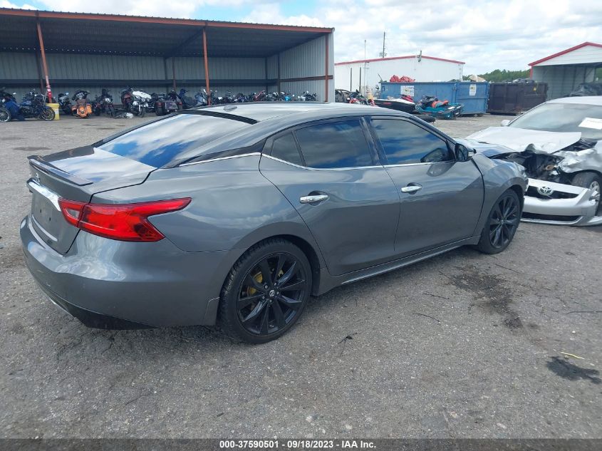 2017 NISSAN MAXIMA SR - 1N4AA6APXHC426469