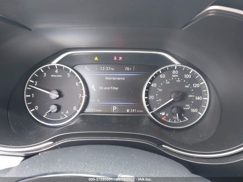 2017 NISSAN MAXIMA SR - 1N4AA6APXHC426469