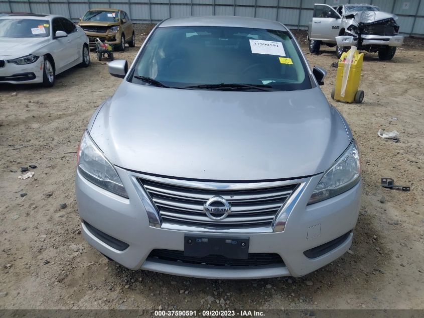 2015 NISSAN SENTRA SR/SL/S/SV/FE+ S - 3N1AB7AP8FL655427