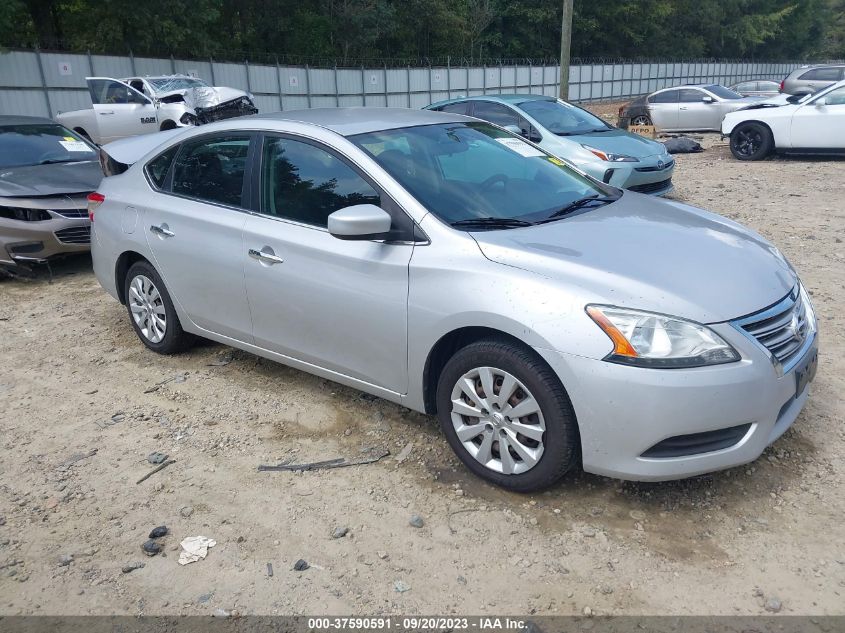 2015 NISSAN SENTRA SR/SL/S/SV/FE+ S - 3N1AB7AP8FL655427