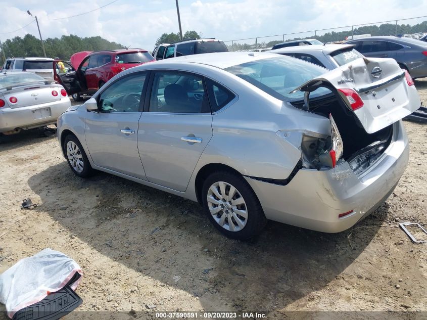 2015 NISSAN SENTRA SR/SL/S/SV/FE+ S - 3N1AB7AP8FL655427