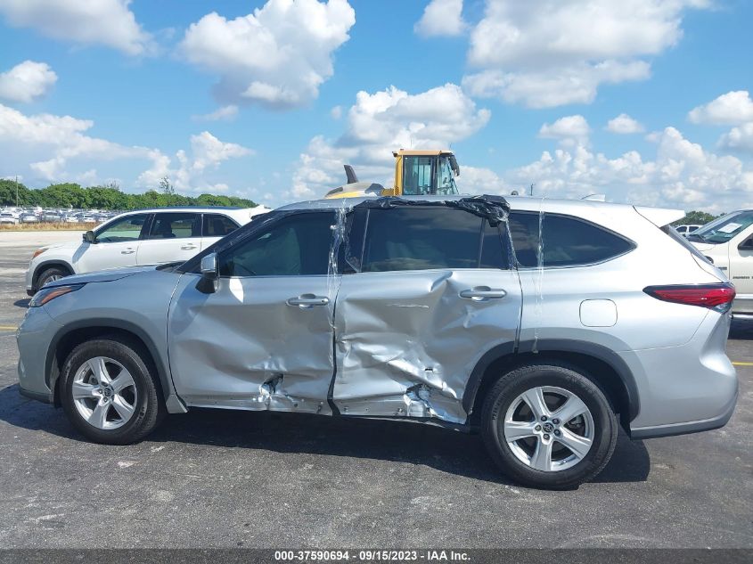 2021 TOYOTA HIGHLANDER L/LE - 5TDZZRAH5MS066701