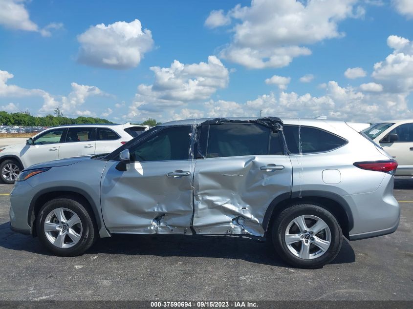 2021 TOYOTA HIGHLANDER L/LE - 5TDZZRAH5MS066701