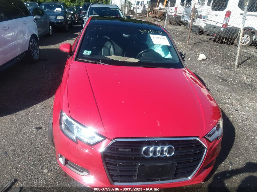 2017 AUDI A3 SEDAN PREMIUM - WAUB8GFF1H1010674