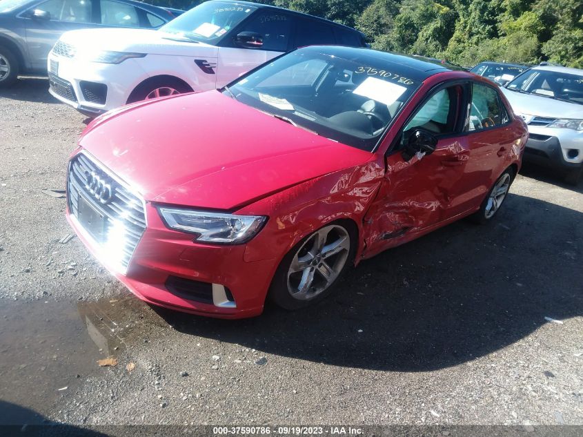 2017 AUDI A3 SEDAN PREMIUM - WAUB8GFF1H1010674
