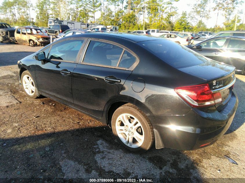 2015 HONDA CIVIC SEDAN LX - 19XFB2F53FE091283