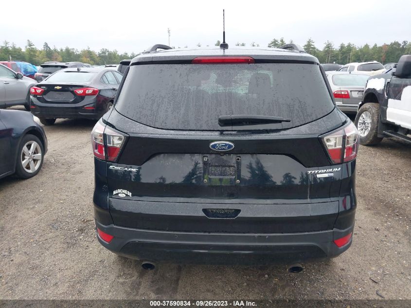 2017 FORD ESCAPE TITANIUM - 1FMCU9J90HUC41768