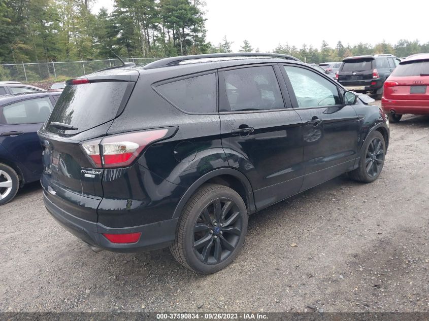 2017 FORD ESCAPE TITANIUM - 1FMCU9J90HUC41768