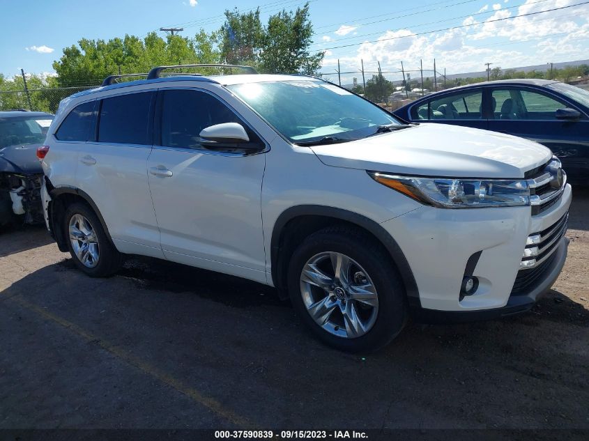 2019 TOYOTA HIGHLANDER LIMITED - 5TDDZRFH3KS995026