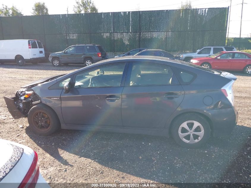 2015 TOYOTA PRIUS FOUR - JTDKN3DU7F1909848