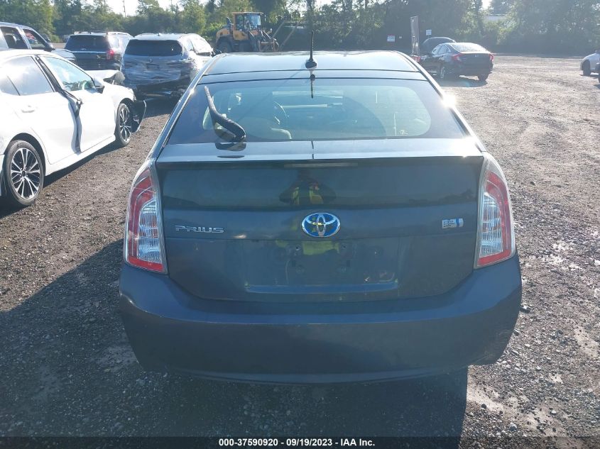 2015 TOYOTA PRIUS FOUR - JTDKN3DU7F1909848